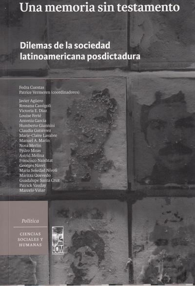 UNA MEMORIA SIN TESTAMENTO